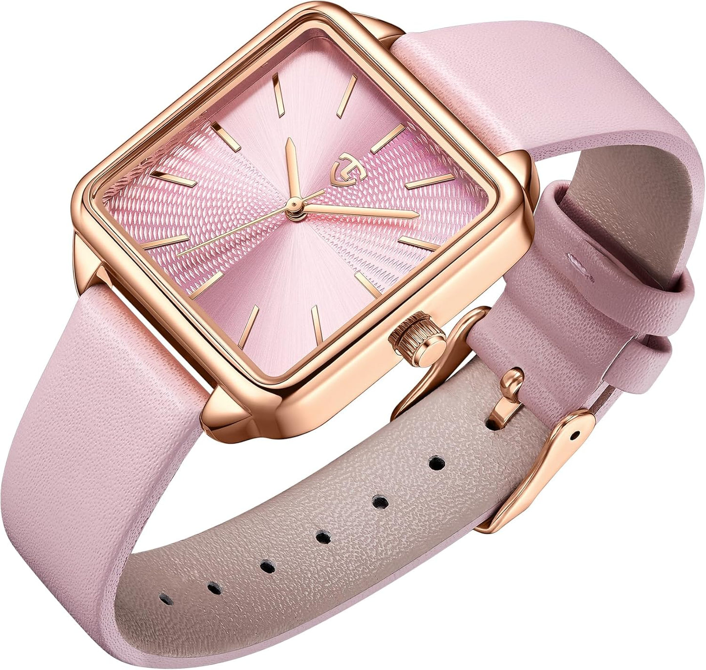 Elegant Waterproof Leather Women's Watch: Classic Vintage Design