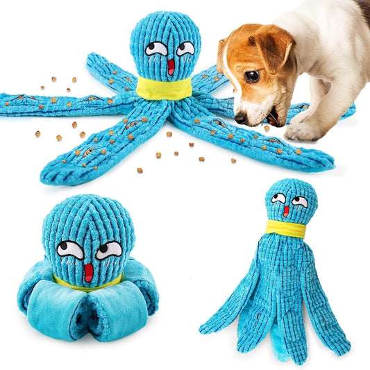 Interactive Octopus Dog Toy - Stress Relief!