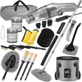 Car Cleaning Kit 21Pcs with High Power Handheld Vacuum - Complete