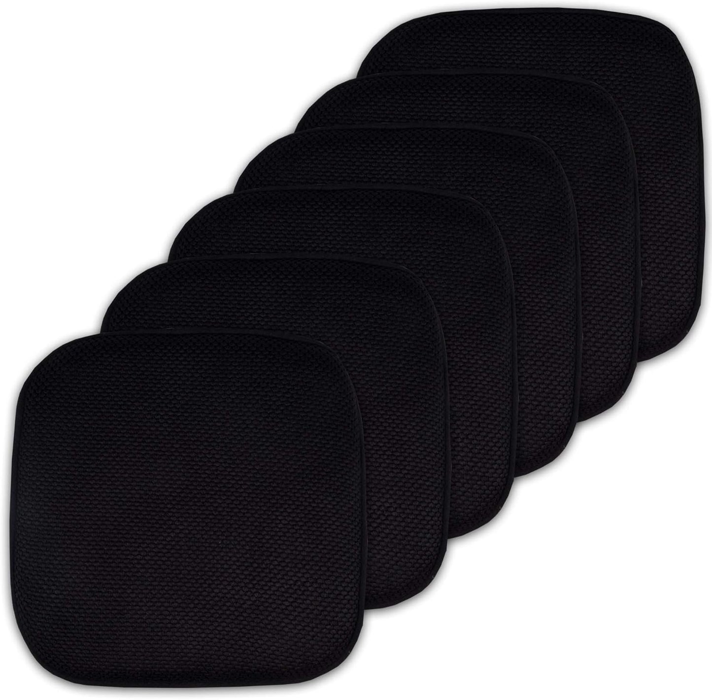 Sweet Home Collection Memory Foam Chair Pads for Ultimate Comfort