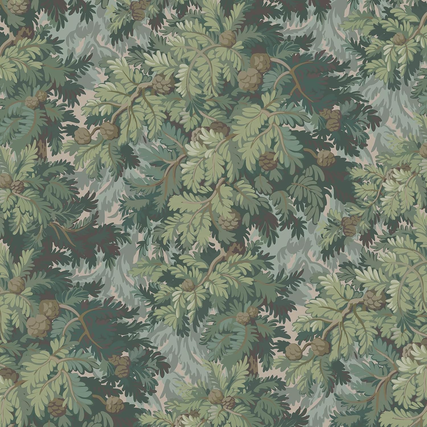 Heroad Dark Green Peel and Stick Wallpaper for Home Decor