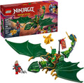 LEGO NINJAGO Lloyds Green Forest Dragon Toy - Actionable Play