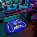 Gaming Rug for Boys - Blue Gamer Rug 35in x 23in Kossmjx