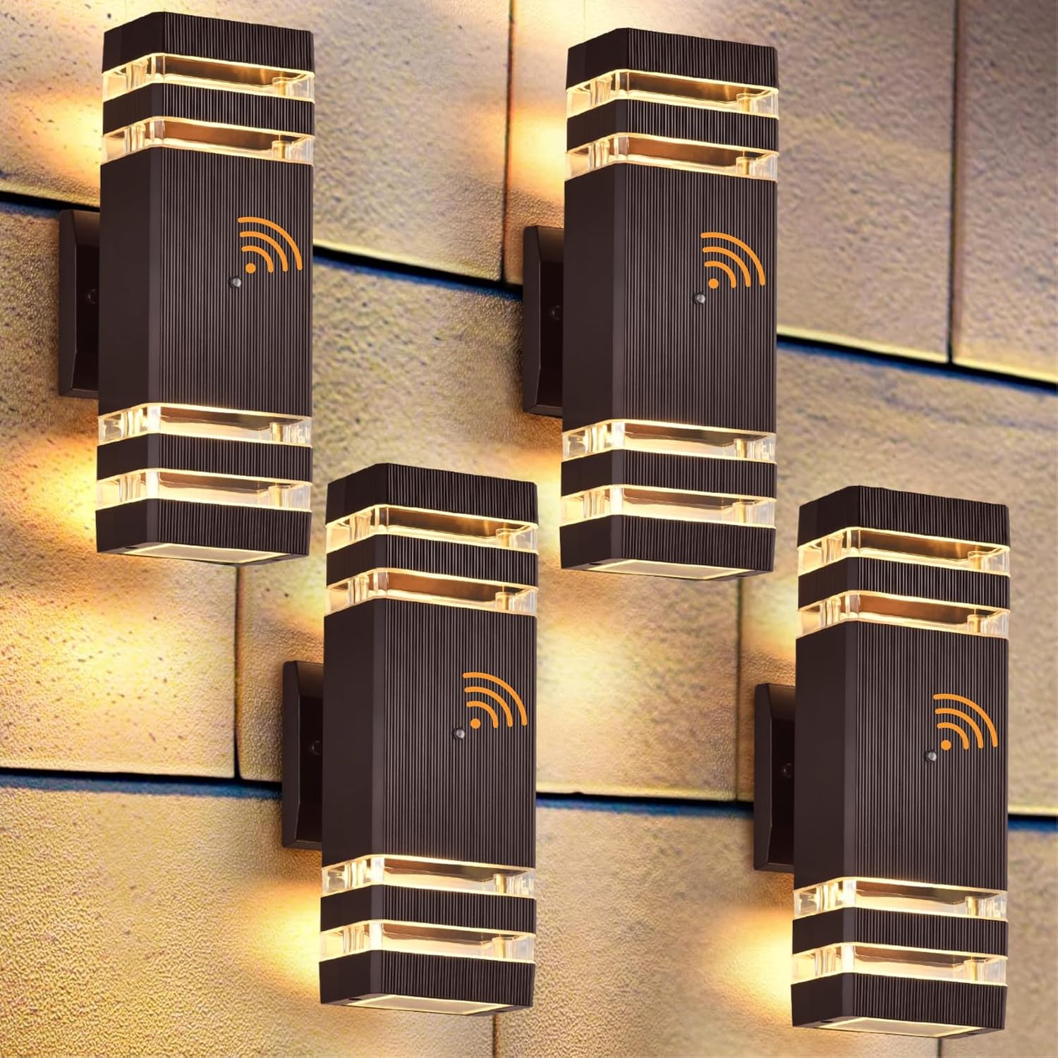 DASTOR Dusk to Dawn Outdoor Lighting for Modern Homes