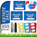 Buryeah Estate Sale Signs Set - Complete Yard Sign Kit for Sales