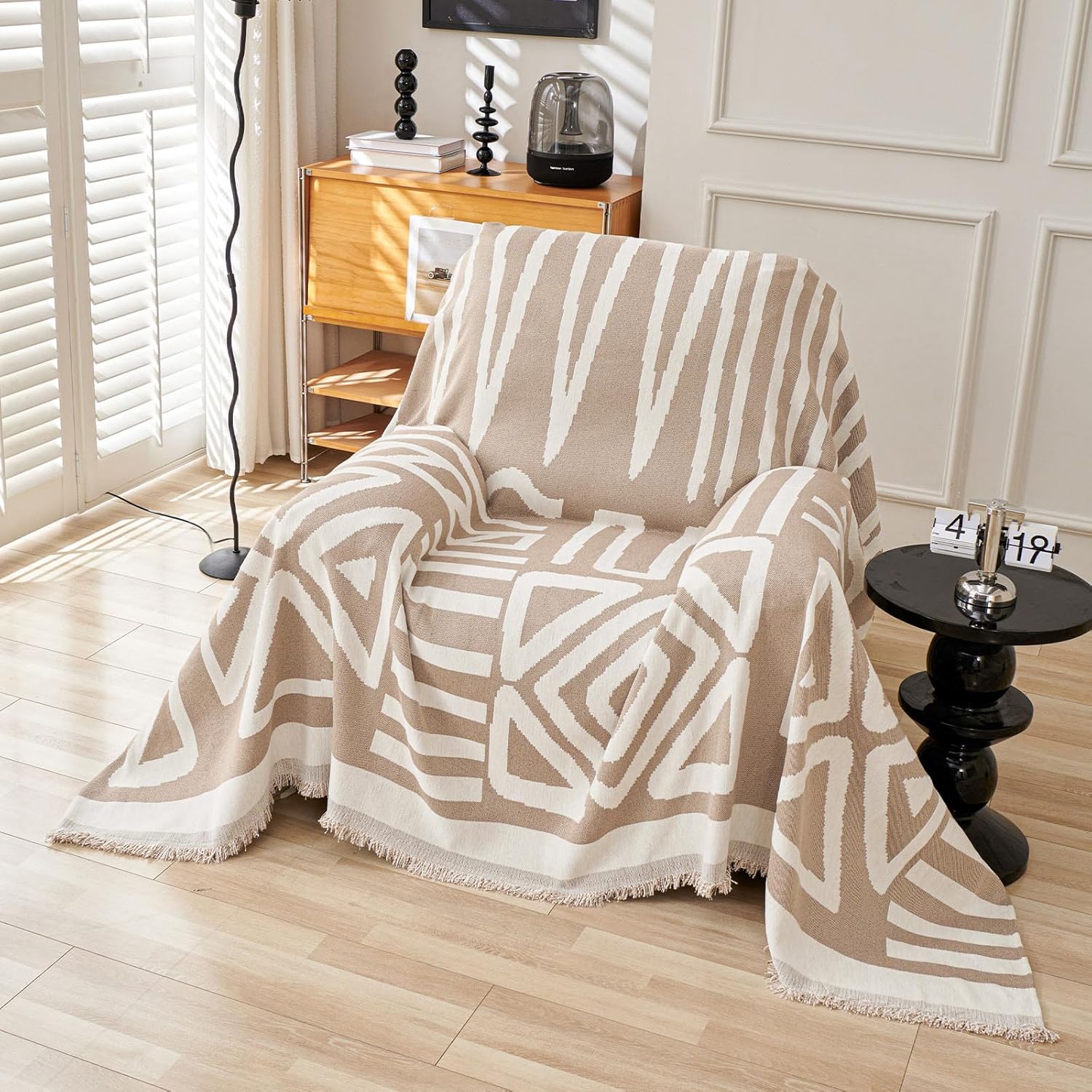 VClife Boho Armchair Couch Cover for Modern Furniture Protection