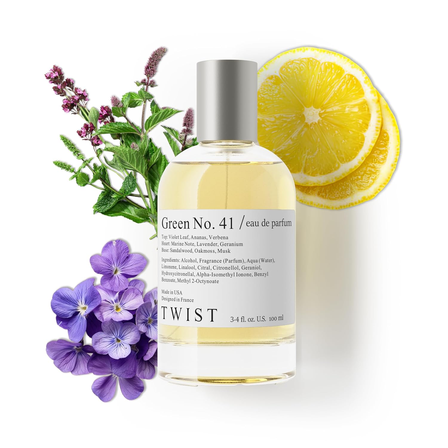 Twist Green No. 41 Eau De Parfum Inspired by Creed's Classic