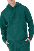 Champion Men's Mineral Dye Graphic Hoodie - Classic Fleece Comfort