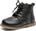 Toddler Hiking Boots Waterproof Leather Non Slip Lace Up - Winter