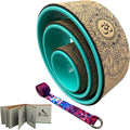 Aozora Yoga Wheel 13ft with Detailed 30+ Pose Guide - Backbend Aid