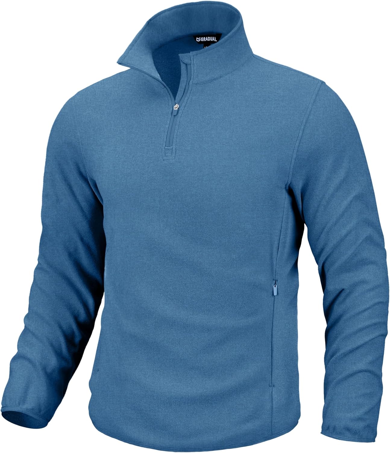 G Gradual Mens Quarter Zip Pullover Fleece for Winter Golf