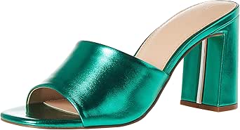The Drop Women's Pattie High Block-Heeled Mule Sandal Review