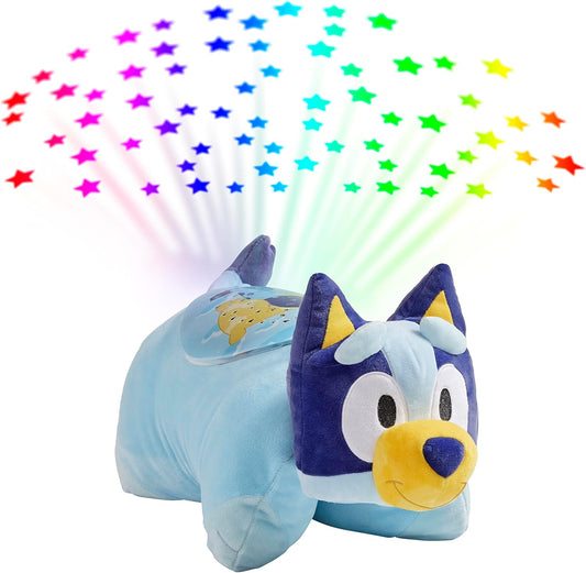 Pillow Pets Bluey Sleep Time Light Plush Toy for Kids Comfort
