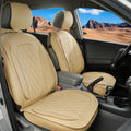 Premium Nappa Leather Front Seat Covers Set (2 Seats) - Easy Install