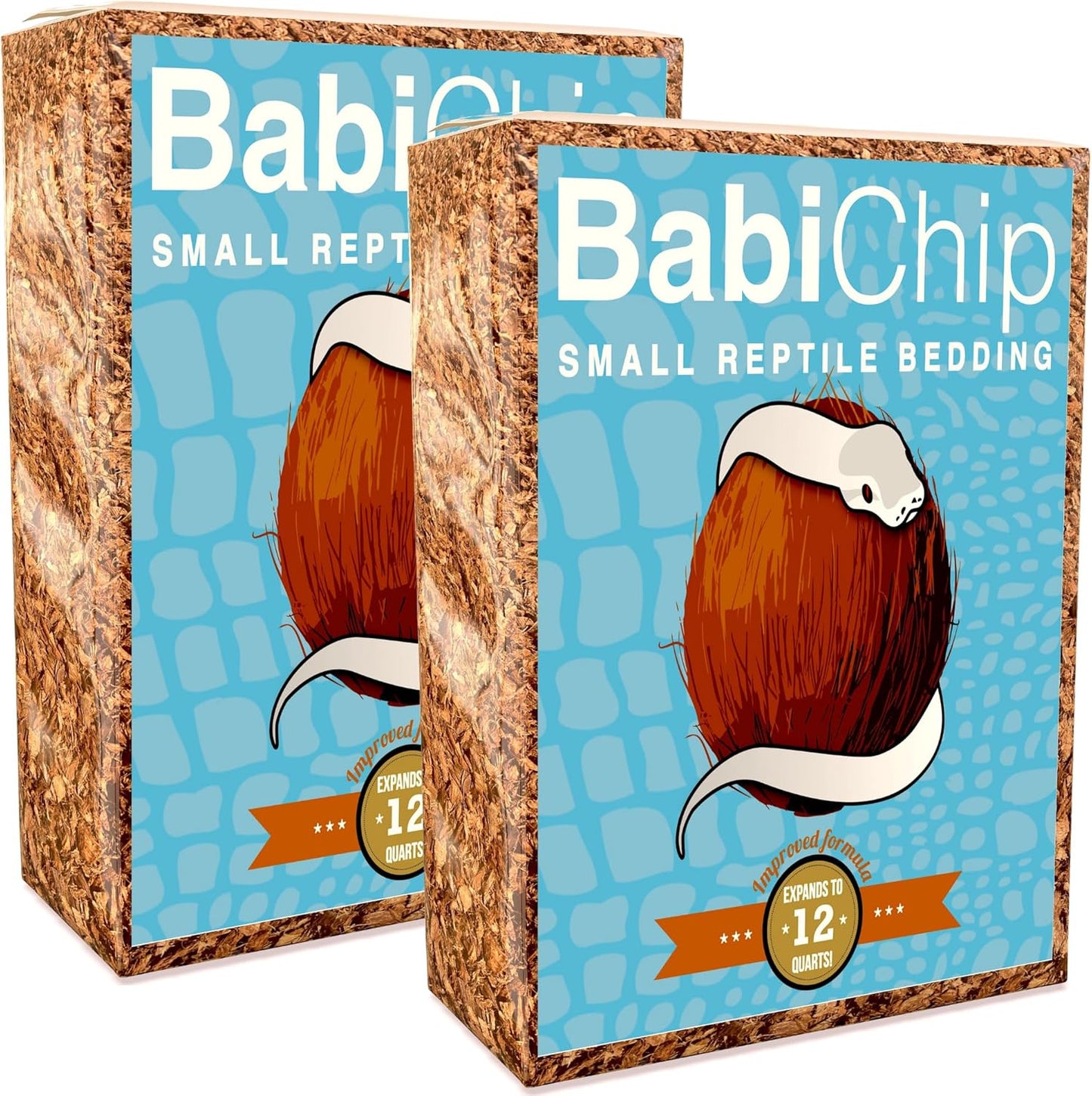 BabiChip Coconut Chip Substrate for Reptiles - Eco-Friendly Bedding