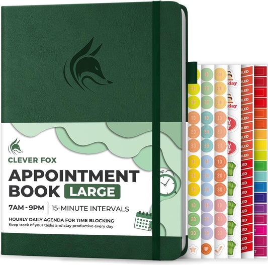 Clever Fox Appointment Book for Effective Daily Scheduling