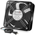 Axial Heavy Industrial Metal Fan 200mm x 60mm - High CFM Cooling