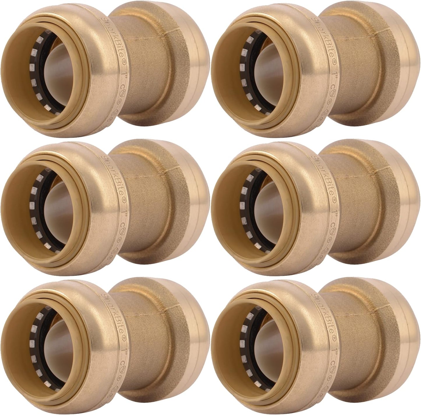 SharkBite 1 Inch Coupling - Versatile Push to Connect Fitting