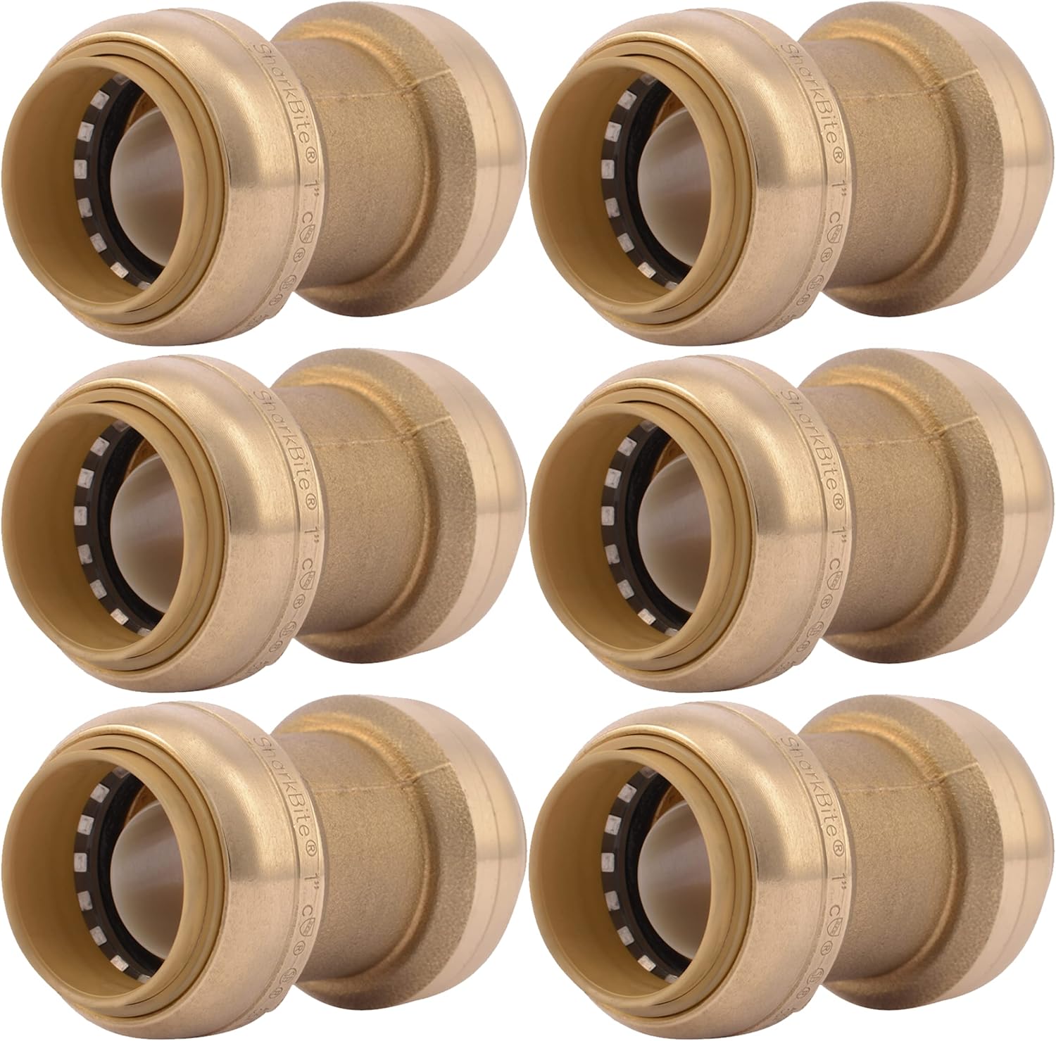 SharkBite 1 Inch Coupling - Versatile Push to Connect Fitting