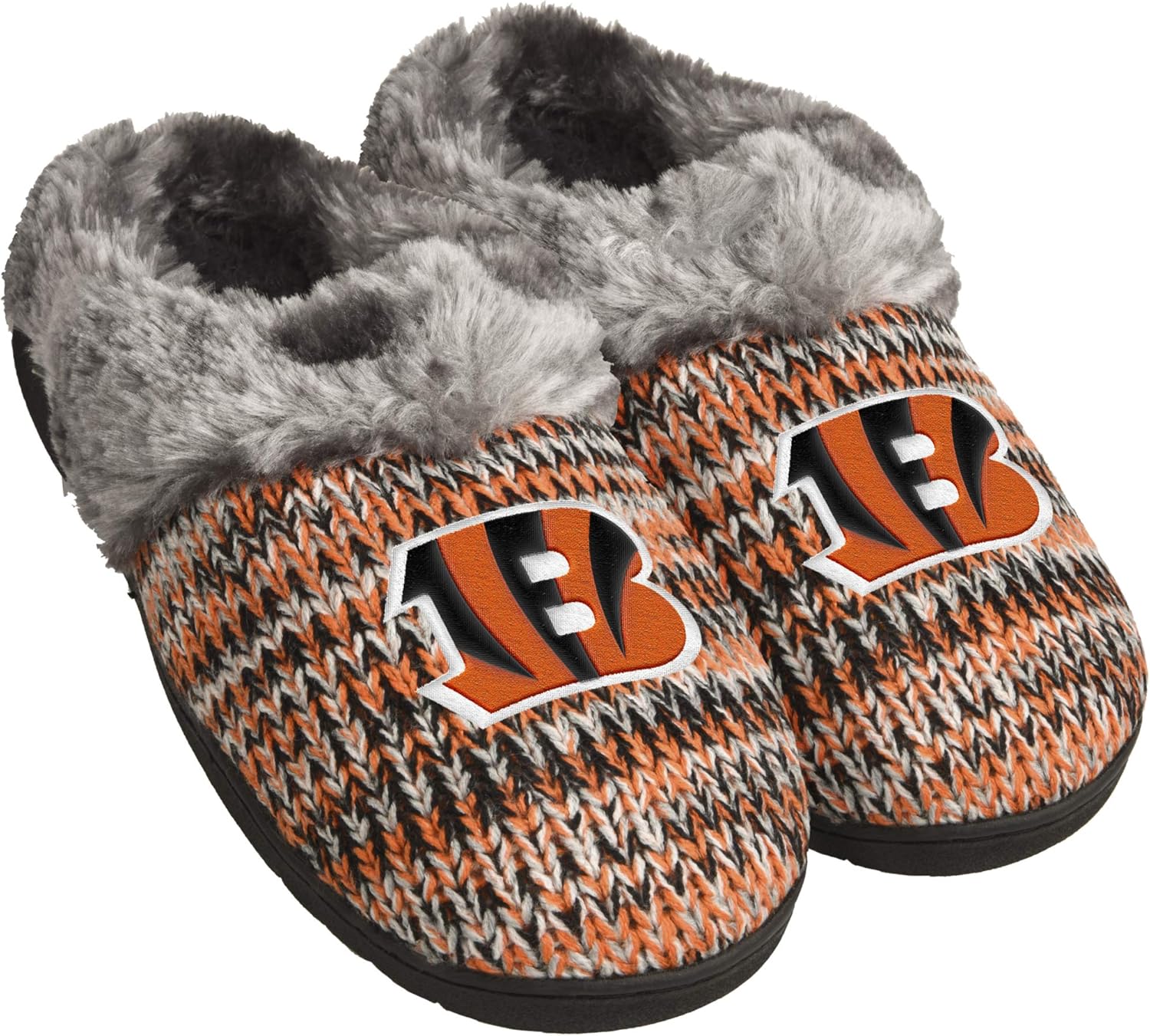 FOCO Womens NFL Team Logo Peak Slide Slippers for Ultimate Comfort