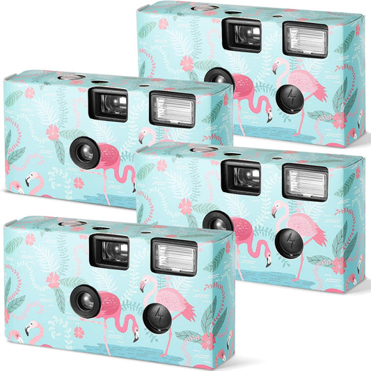 Summer Memories Captured: 4 Pack Disposable Cameras by Kingdder