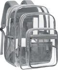 Clear Backpack for School 18 in Extra Large - Durable See-Through