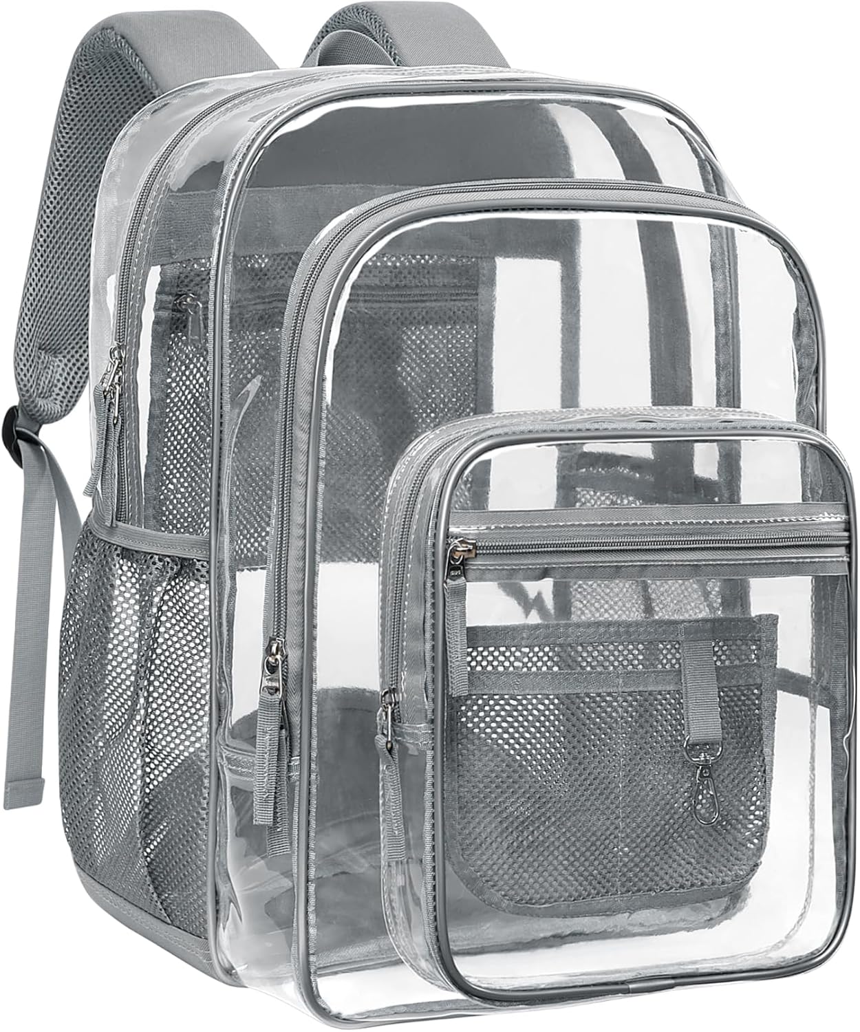 PACKISM Clear Backpack for School - Heavy Duty 18 Inch Size