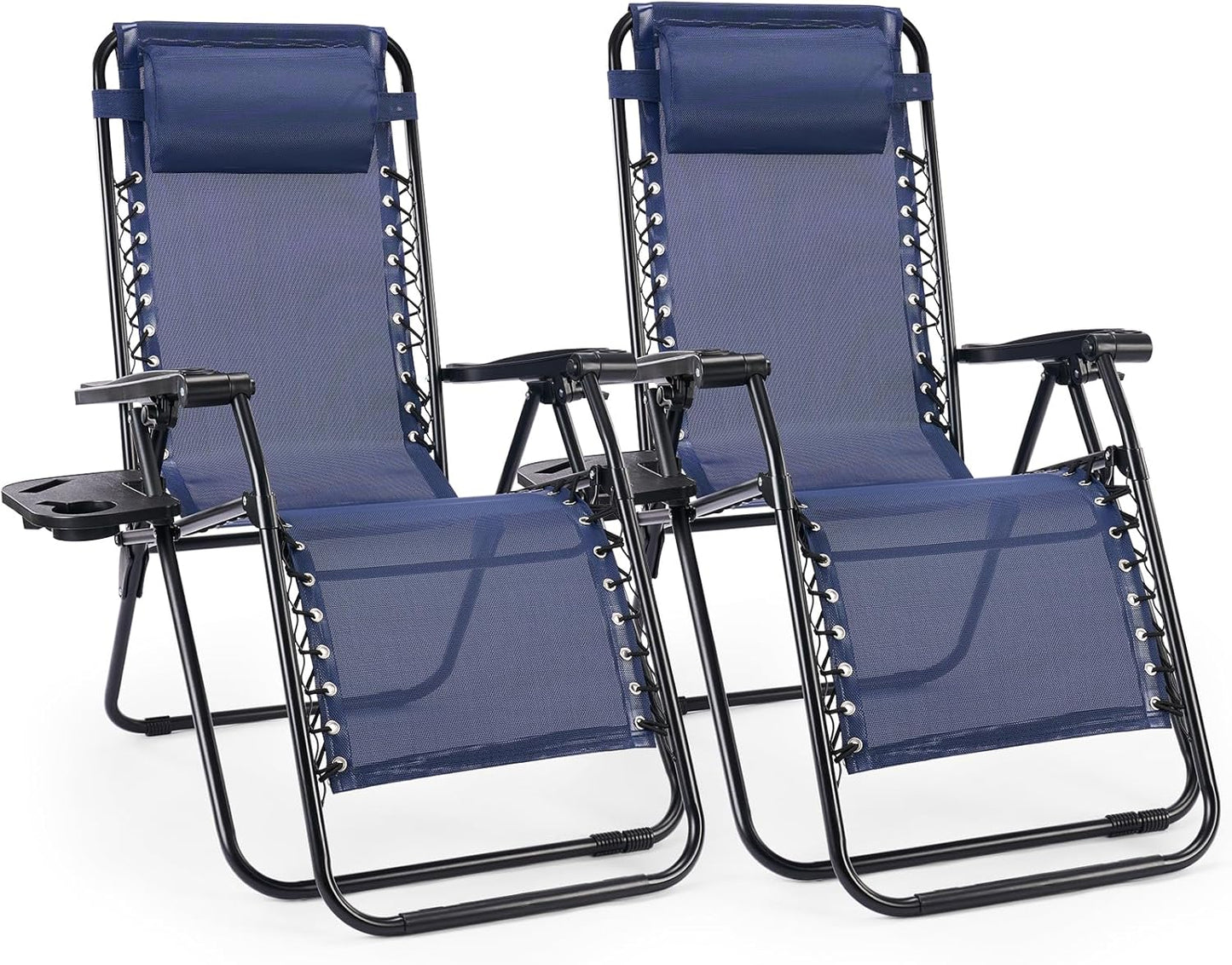 Sweetcrispy Zero Gravity Chairs Set of 2 for Outdoor Relaxation