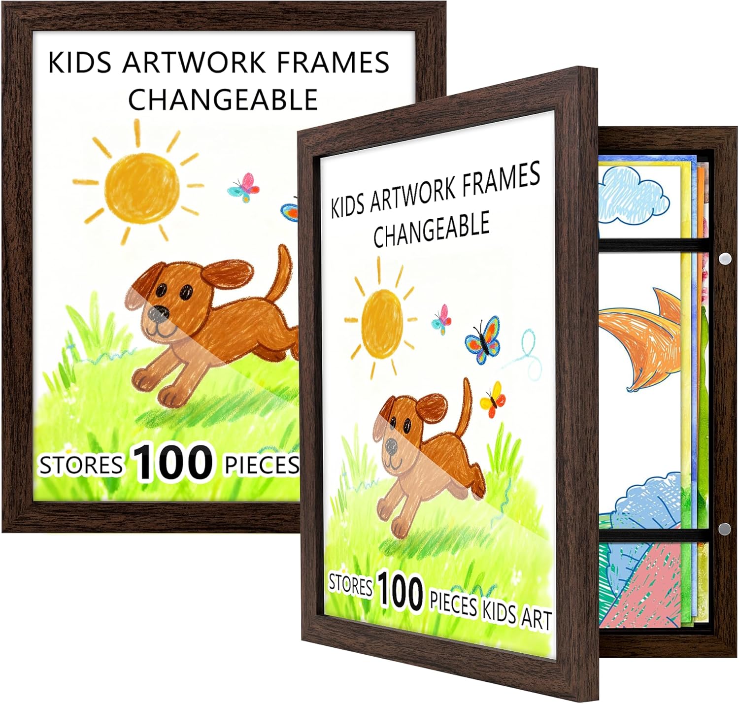 9x12 Kids Art Frames for Easy Display and Storage of Artwork