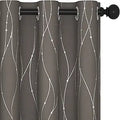 Deconovo Blackout Curtains 42 x 72 in Taupe - Energy Saving Panels