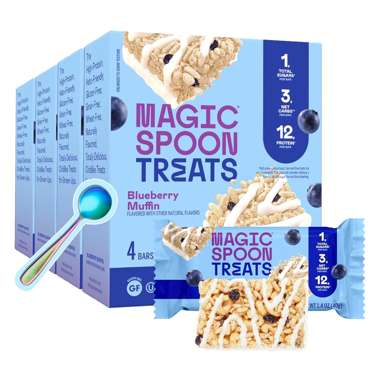 MAGIC SPOON Treats - High Protein, Low Carb, Keto Friendly Snack