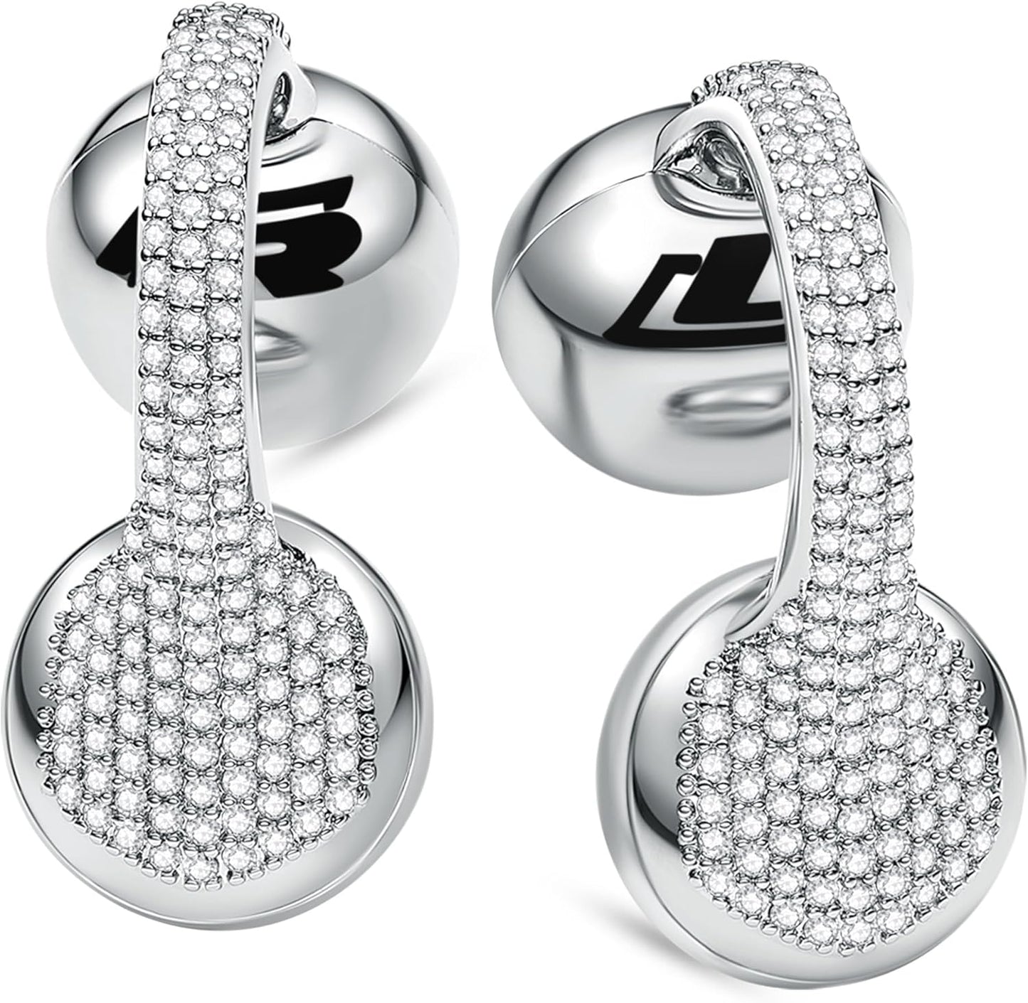 JewelPods C01: Stylish Metal Clip Wireless Earbuds