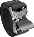 JUKMO Tactical Belt 1.5ft Nylon Web with Heavy Duty Quick Release