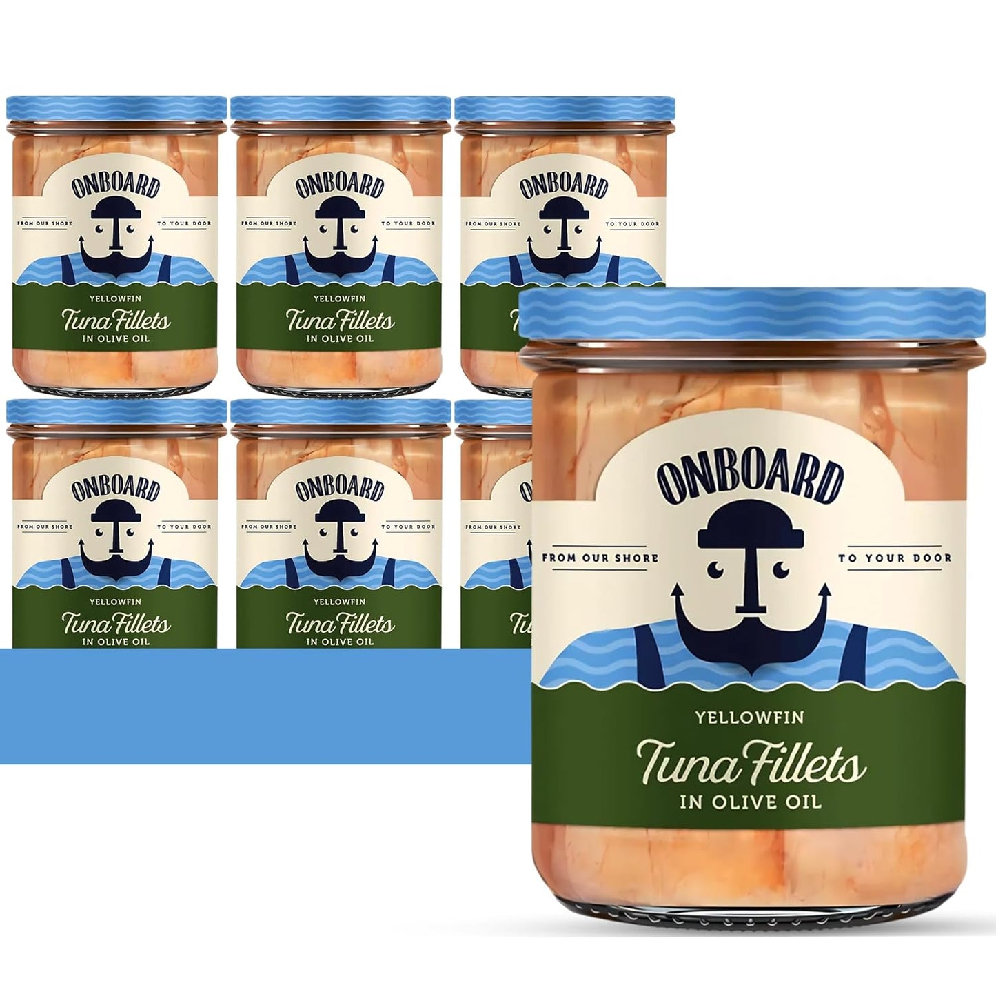 ONBOARD Yellowfin Tuna Fillets - Healthy Ready-to-Eat Snacks
