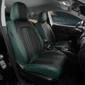 FREESOO Front Seats 2PCS Leather Car Seat Covers - Waterproof