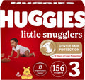 Baby Diapers Size 3 (16-28 lbs), 156ct - Gentle 12-Hour Protection