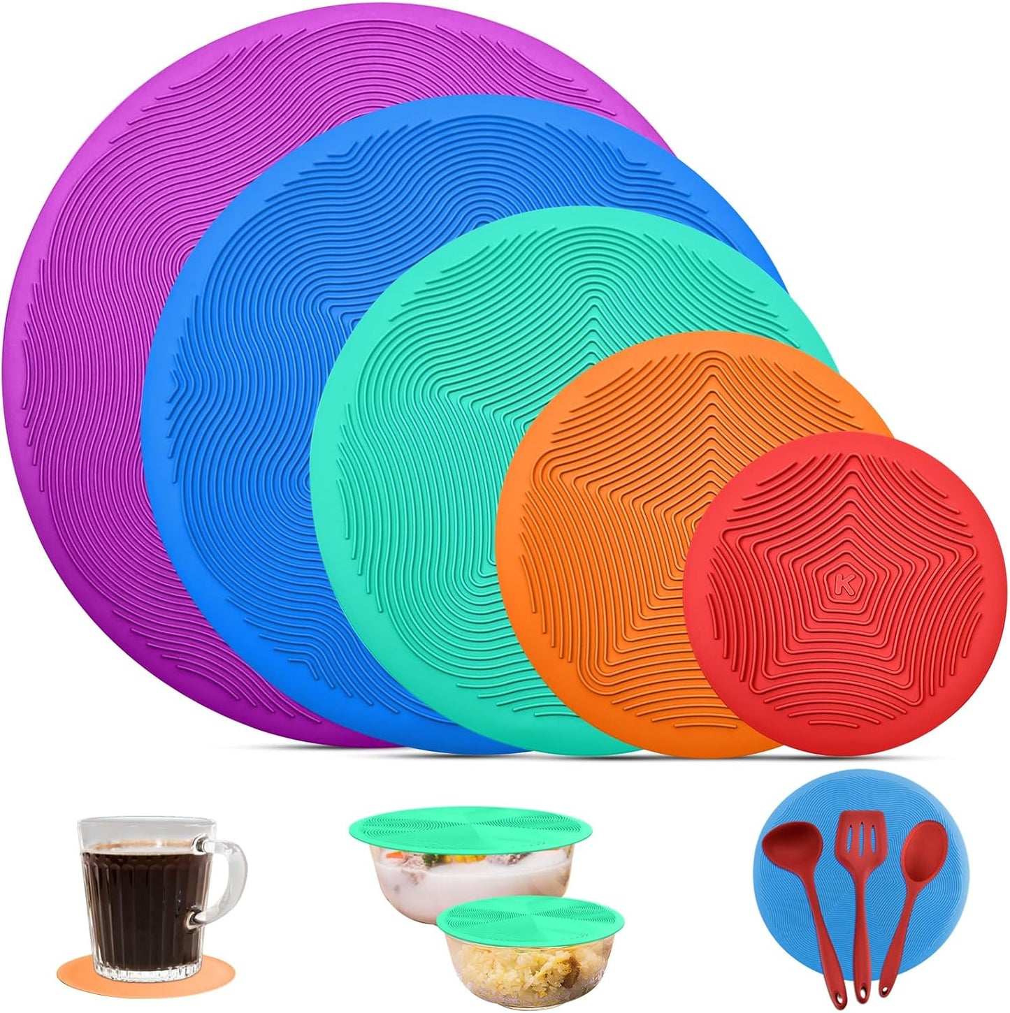 KooMall Multi-Use Microwave Mat: Versatile Kitchen Essential