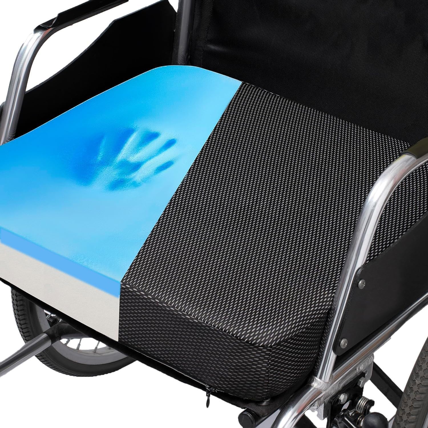 CYLEN Gel Memory Foam Wheelchair Cushion - Ultimate Comfort & Pain Relief