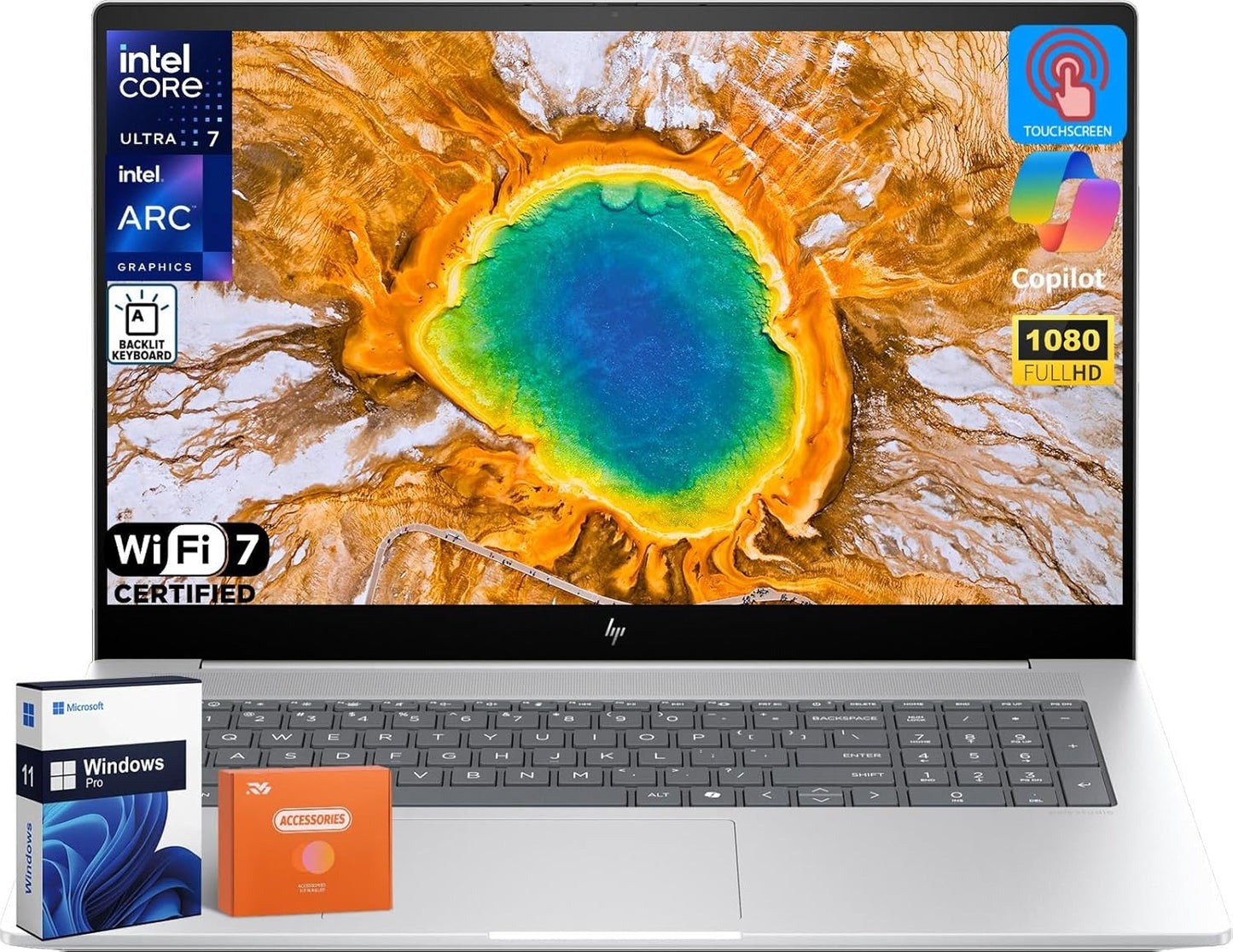 HP Envy 17 Touchscreen Laptop with Intel Ultra 7 Power