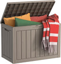 EasyUp 45 Gallon Outdoor Storage Box - Waterproof, UV-Resistant Deck