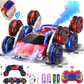 8WD Remote Control Car Gesture Sensing RC Stunt Car - All Terrain Fun