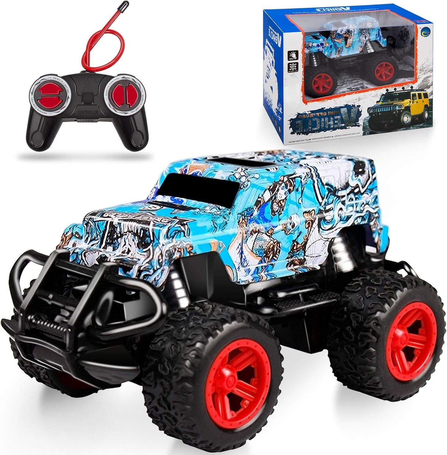 Remote Control Monster Truck: Top Birthday Gift for 3-7 Year Old Boys - Narrio