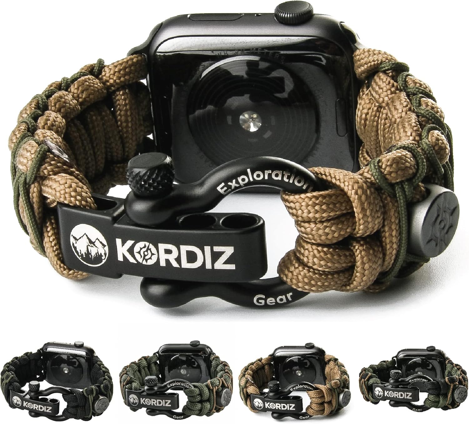 Survivor Pro Nylon Paracord Band for Apple Watch ULTRA and Series