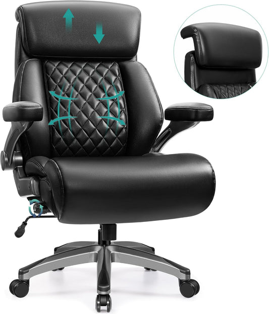HeroSet Big & Tall Gaming Chair with Lumbar Support