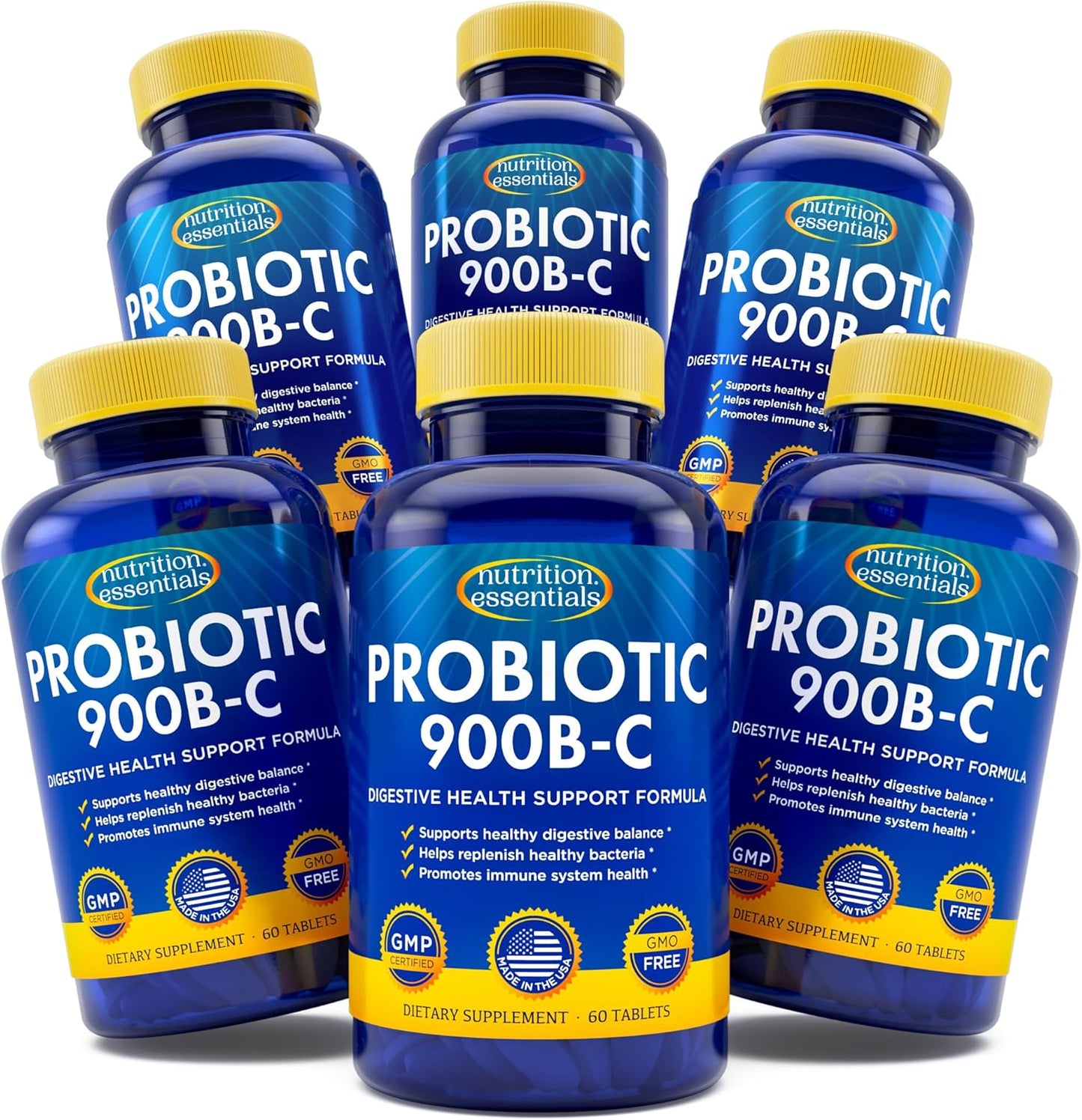 Nutrition Essentials Probiotic Dietary Supplement for Gut Health