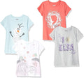 Disney Marvel Star Wars Frozen Princess Girls Short-Sleeve Tees