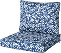 Outdoor Seat/Back 22x22 Deep Chair Cushion Set - Water-Resistant