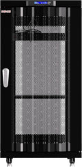 Server Rack on Wheels 18U 32in Deep Network Cabinet - Locking IT