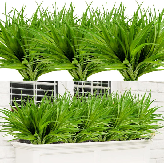 24Pcs Artificial Grass Plant for Home Decor and Garden Use