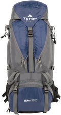TETON Sports Hiker 3700 60L Ultralight Internal Frame Backpack - roomy